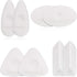 Outus Cube Erasers with Grip, Different Shape Vinyl White Eraser for Art Drawing, Writing, Sketching (8)