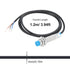 DiGiYes M12 LJ12A3-4-Z/BX 6-36V 4mm Proximity Sensor Switch Detecting Distance NPN NO DC Inductive Proximity Switch