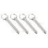 Quick Release Pins, 4Pcs Carbon Steel Pull Pin (10mmx70mm) for Shipbuilding and Boat Top