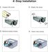 Limeink 1 Yellow Compatible High Yield Laser Toner Cartridge for Dell E525W, E525DW Color Laser Printer