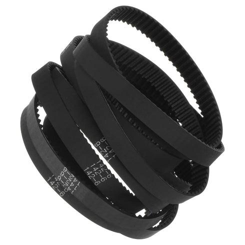 142-2GT-6 Rubber Timing Belt: 6mm Width, 142mm Pitch Length, Closed Loop for 3D Printers, 71 Teeth