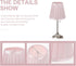 Bulb 5x5x3 Inch, Hemobllo Small Lamp Shade - Clip On Lampshade Fabric Mini Replacement s for Table s, Floor s, Wall s