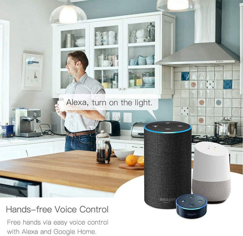 Bulb E26 500 QIACHIP Smart WiFi Light Socket Adapter Lamp Holder,Compatible with Alexa and Google Home,use Smart Life