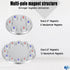 Heavy Duty Magnetic Tool Holder - Super-Strong Magnetic Storage Hooks for Garage Organization
