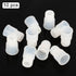 stonylab Silicone Stopper with Thread, 24# Natural Septum Stopper for 24/40, 24/29 Lab Glassware, Pack of 10