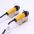 1 M18 6-36VDC 5M E3F-5DP1 Taiss/ Pair Photoelectric Sensor Infrared Ray Through-Beam Reflection Optical Photoelectric
