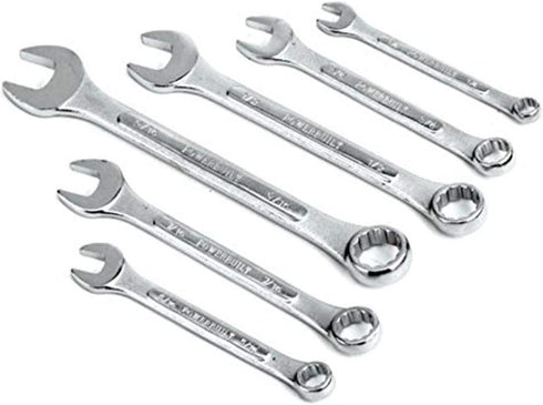Powerbuilt 6-Piece Combination SAE Wrench Set