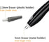 Electric Eraser for Artists, AFMAT Rechargeable Kit with 140 Refills for Drafting, Battery Operated for Drawing Pencils