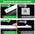 Closet Counter Lights Motion Sensored Wireless Under Cabinet Lights Rechargeable Battery Operated LED Light Strip Bar