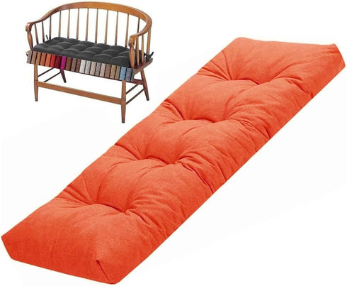 BLLMTEAR Indoor Bench Cushion Seat Pad 100cmx40cm Linen Rectangle Bench Cushions 120x40 90x35