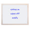 Flipside Products 24" x 36" Wood Framed Dry Erase Board, Wall Decor