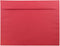 JAM PAPER 9 x 12 Colored Recycled Booklet Envelopes - Red (50/Pack)