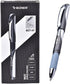 High Grade Gel Pens, 10 Count Pack, Black Ink, 0.7mm Fine Point, Quick Smooth Writing, Gel Ink Pens