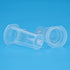 Pack 100 Vacutainer Blood Collection Tube Holder - Disposable Needle Holder Universal Fit Transparent Connector