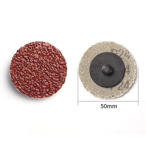 lkhasdu 4 100pcs 2inch Cabinet(P180) Way Keys Grit Roll Lock Quick Change Sanding Discs Surface Conditioning Sanding