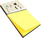 Caroline's Treasures Christmas Presents between Friends Russo-European Laika Spitz Sticky Note Holder, Multicolor (BB2501SN) by Caroline's Treasures