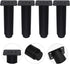 4pcs 15-25cm OSALADI Adjustable Metal Sofa Legs Replacement, Extendable Furniture Legs for Bed Frame, Cabinet, Tv