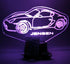 16 Dimmer, Rwce Car Night Light Up LED Personalized Name Engraved Fast Highly Exclusive Luxury Sports Car Table Lamp