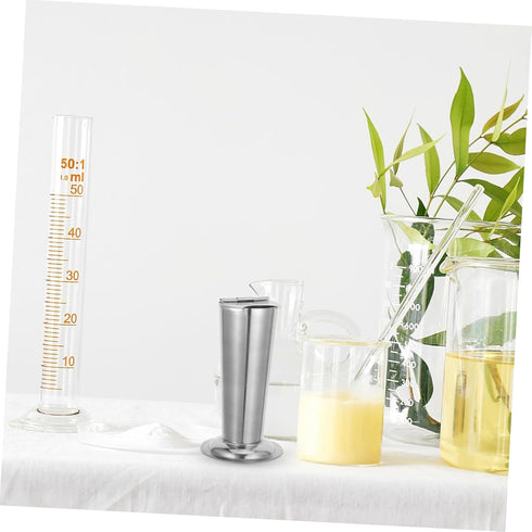 KOMBIUDA Shaped Sterilizer Jar for Forceps Storage for Beauty Salons and Laboratories Easy to Clean and Space Saving
