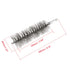 uxcell M6 Stainless Steel Wire Tube Cleaning Brush, 40mm Diameter, 2pcs