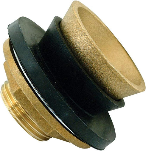 Eastman 2 Inch Closet Spud, Brass Plumbing Fitting, 40137