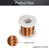 Fielect 0.8mm Inner Dia Magnet Wire Enameled Copper Wire Winding Coil 65.6Ft Length QA-1-155 2UEW Model Widely Used for A Variety of Motors by Fielect