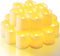 Homemory 12 Pack Flickering Flameless Votive Candles, 200+ Hour Battery Operated LED Tealight for Events