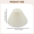 Pugermering Accessories for Lampshades, Pendant Lamps, Wall Lamps, Wall Sconces, Hotel Decor, Bedside Tables, L