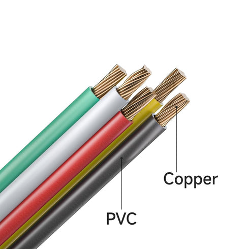 Goupchn 10PCS Alligator Clips Electrical Test Leads, Dual Ended Crocodile Clips Jumper Wires for Circuit Testing