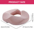 Montesy Memory Foam Seat Cushion For Office Chair And Car Providing Comfort and Breathable Fabric And Slip Proof Bottom