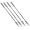 Stainless Steel Mini Double-Ended Spatula, Semi-Micro Shovel with Conical Arrow End and Flat End - 4PCS