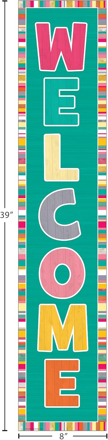 Teacher Created Resources 2659 Tropical Punch Welcome Banner