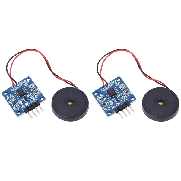 2PCS Piezoelectric Sensor Analog Ceramic Vibration Sensor Module Piezoelectricity for Arduino and