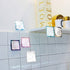 WAVEYU 8 Pads Cute Sticky Notes, Marble Designs, 3''x3'' Adhesive Sticky Notes for Home, Office, School Supplies