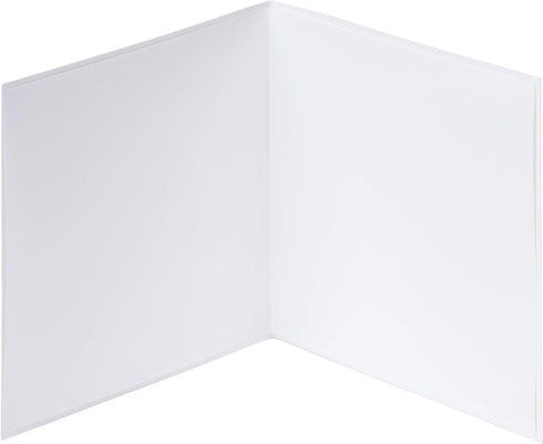 Papyrus Blank Card with White Rose Design