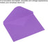 PATIKIL Mini Envelopes, 50 Pack Mini Gift Card Business Card Envelopes for Weddings, Purple