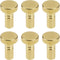 SG Store 6pcs 2.8mm Metal On/Off Replacement Light Lamp Fan Knobs Lamp Switch Suitable