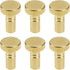 SG Store 6pcs 2.8mm Metal On/Off Replacement Light Lamp Fan Knobs Lamp Switch Suitable