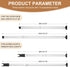 Enayplon Jammer, 1 Pack Sliding Glass Door Security Bar, Patio Door Barricade Security Bar, Apartment BarSliding Door
