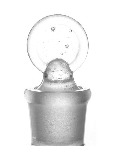 QWORK Glass Erlenmeyer Flask Set, 3 Pack Graduated Borosilicate Glass with Glass Stopper