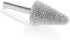 Kutzall Original Taper Burr, Coarse, 1/4" Shaft, Wood Carving Bit for Bosch, DeWalt, Milwaukee