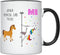 YouNique Designs Medical Lab Tech Mug, 11 Ounces, Funny Laboratory Cup for Lab Week, Black Handle