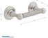 Franklin Brass Jamestown Toilet Paper Holder, Brushed Nickel, Bathroom Accessories