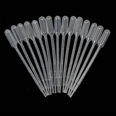 KINGLAKE Plastic Transfer Pipettes, 1ml, Essential Oils Pipettes, Pack of 100