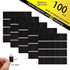 FCLUB Ultra-Thin Adhesive Magnets, 100Pcs Self-Adhesive Magnetic Squares for Crafts