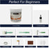 16oz 10pcs 25-30sq.ft Tub and Tile Refinishing Kit, Tub Paint with Tools, Tile Paint Kit Shower Bathtub Paint Water
