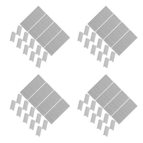 Tofficu 4pcs Galvanized Staples Heavy Duty Standard Fasteners for Staplers Office and School Use for Binding