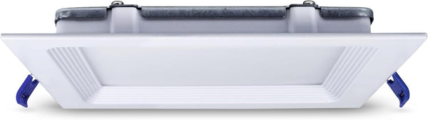 Leviton 6 in. Square Baffle Slim Downlight, 1100 Lumens, 5 CCT Color