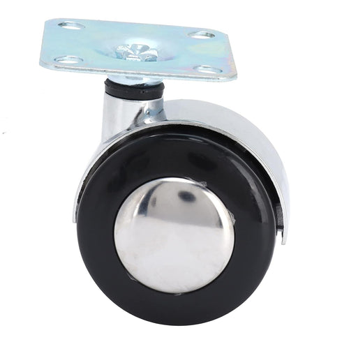 360 Pack 1, Plate Caster, Rotation Swivel Caster Wheels for Furniture, Sofa, Cabinet, Ottoman, Bench, of Furniture