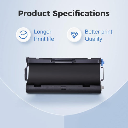 myCartridge 2 Pack PC501 Compatible Brother Fax Cartridge for Brother FAX 575 Printers